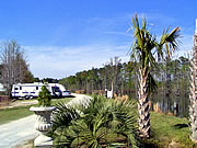 waterfront camping at Big Cypress Lake